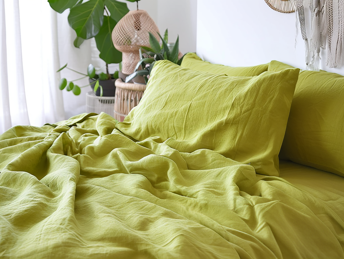 Citron fitted sheet
