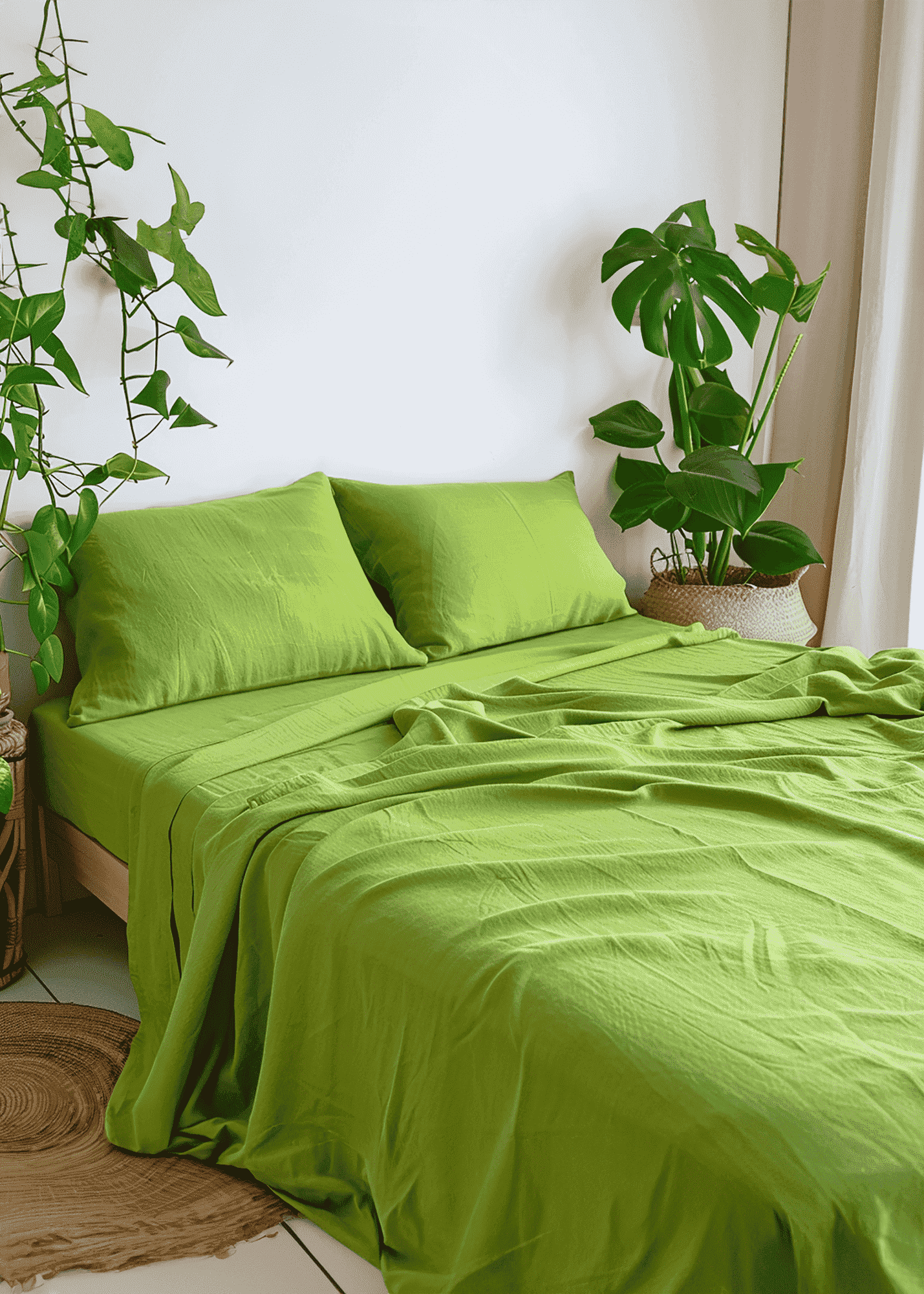 Drap plat Chartreuse