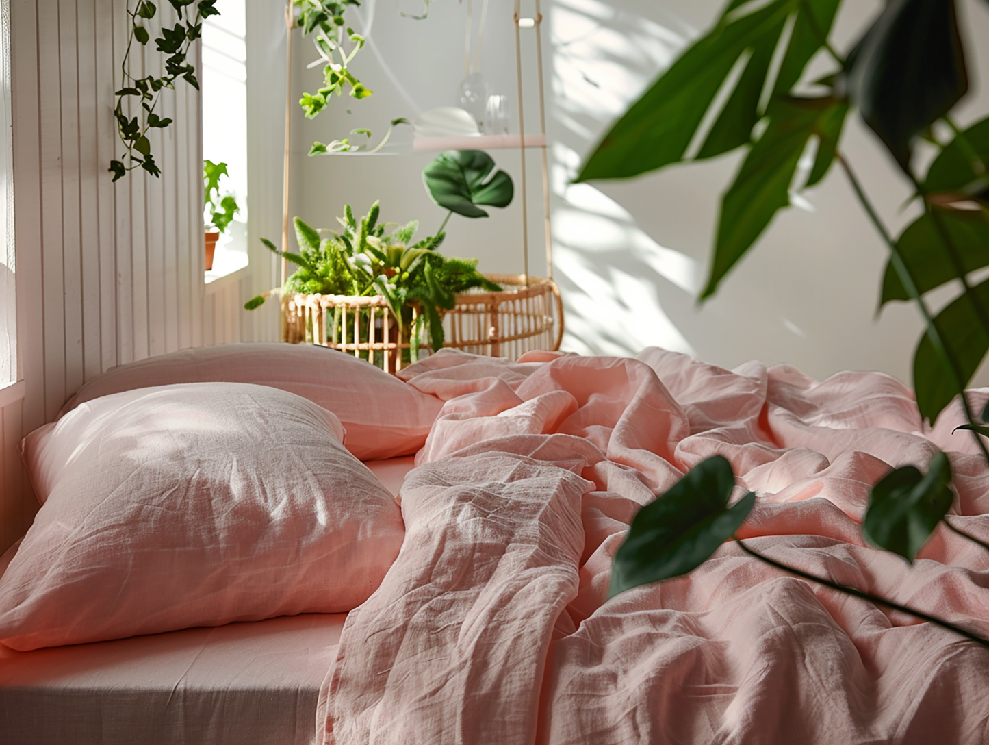 Peach flat sheet