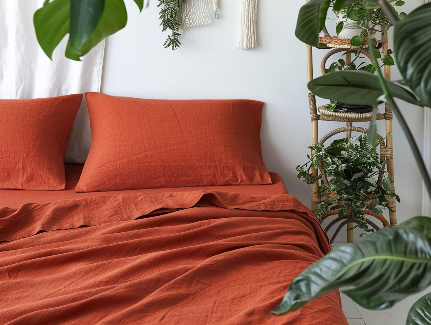 Terracotta fitted sheet