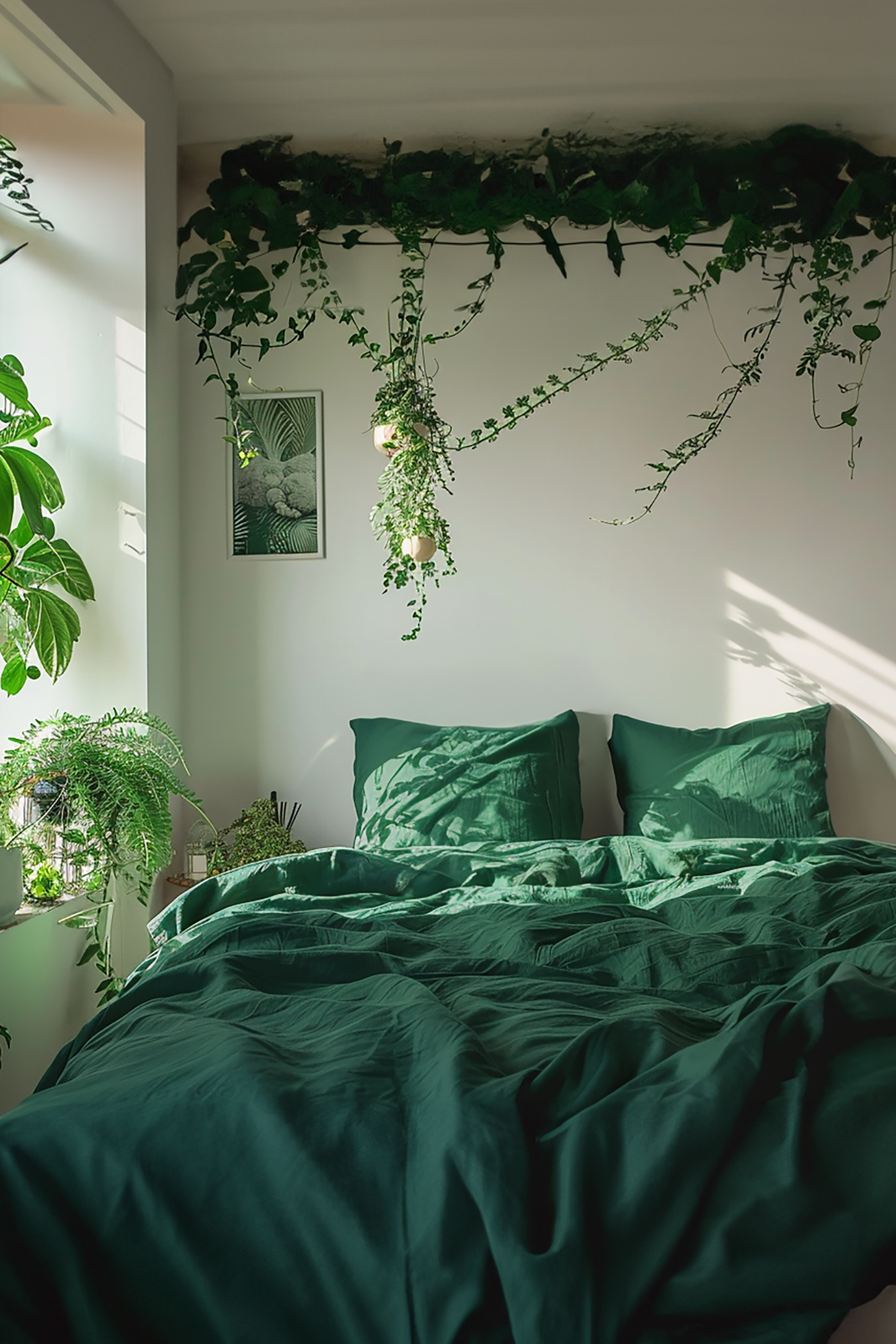 Housse de couette émeraude