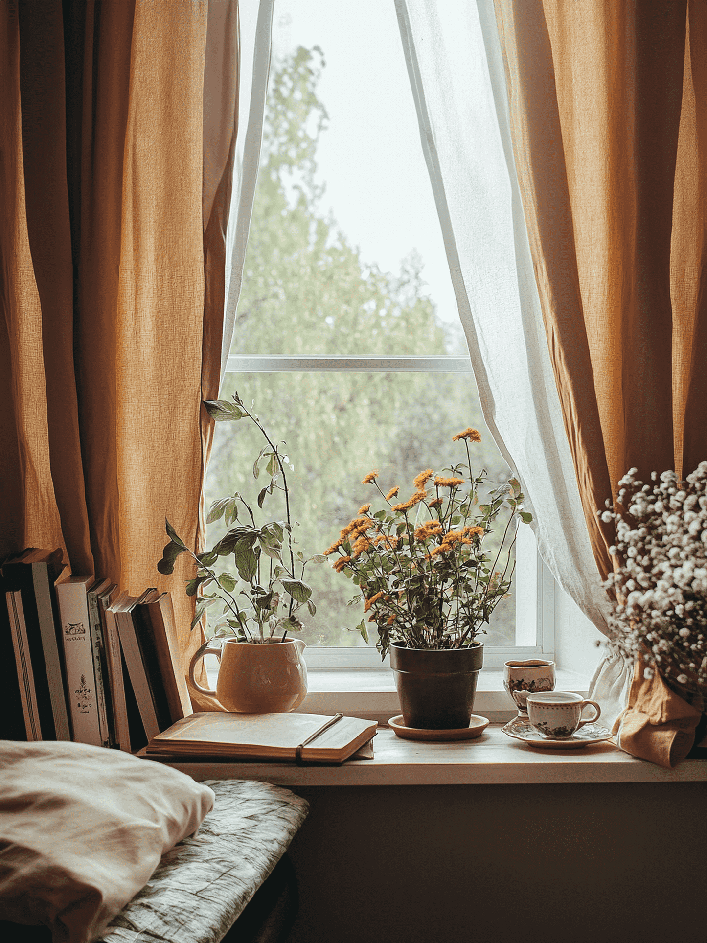 Clay curtains