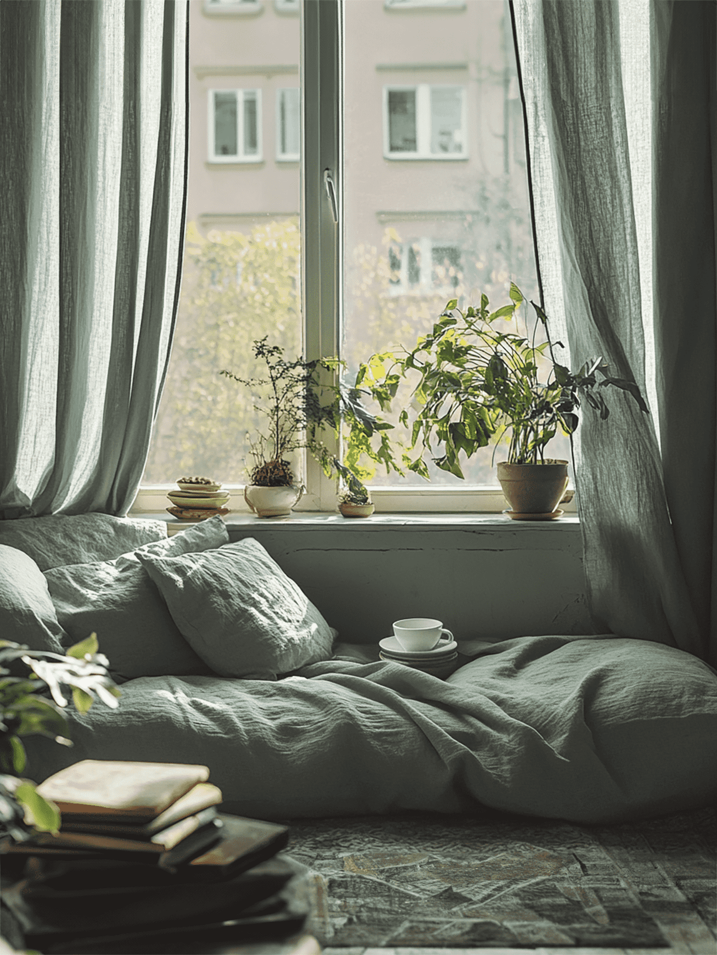 Sage blackout curtains