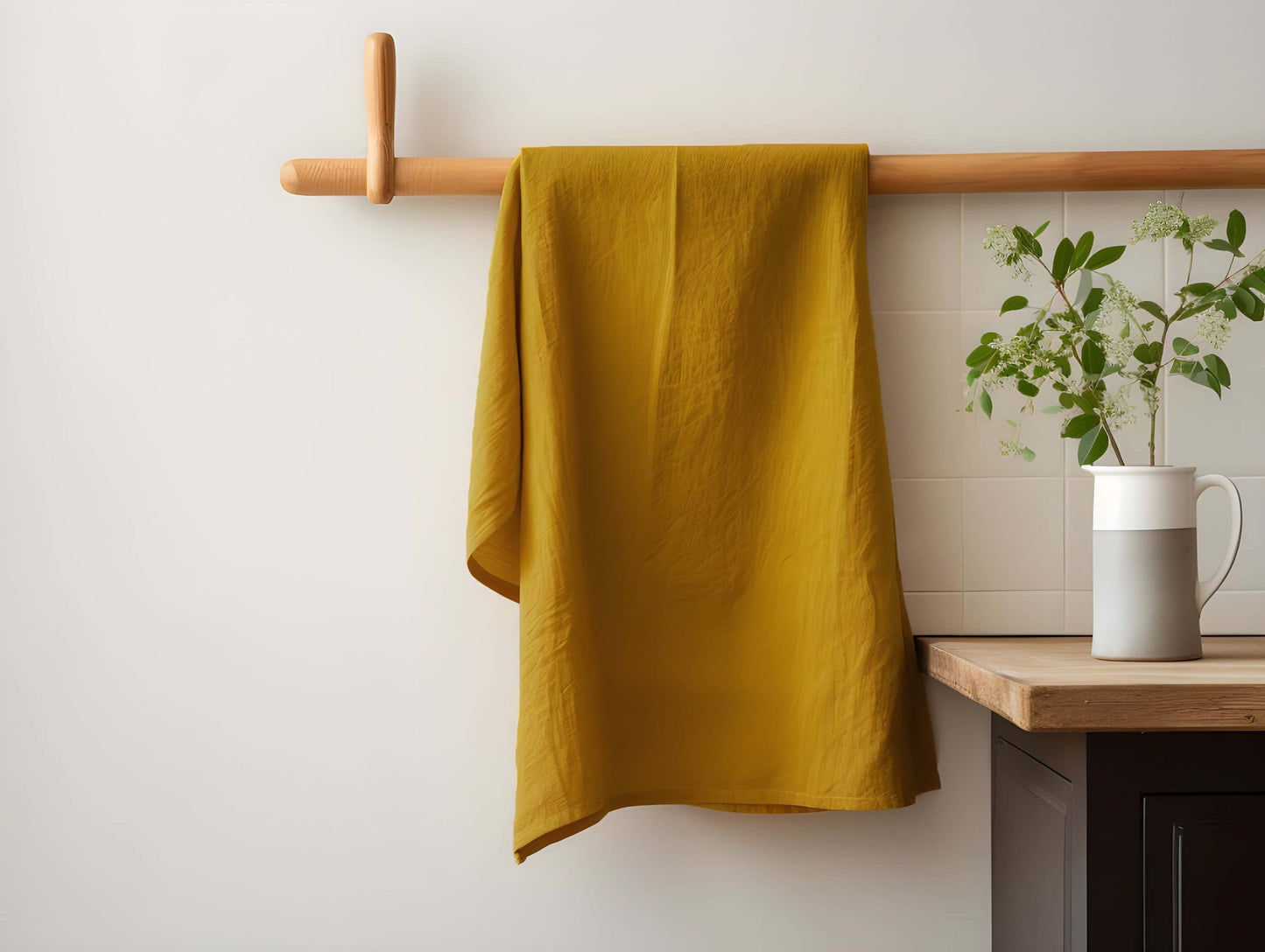 32 colors linen kitchen towel White undyed black stone washed linen hand towel White tea towel Softened linen dish towel Natural dishcloth