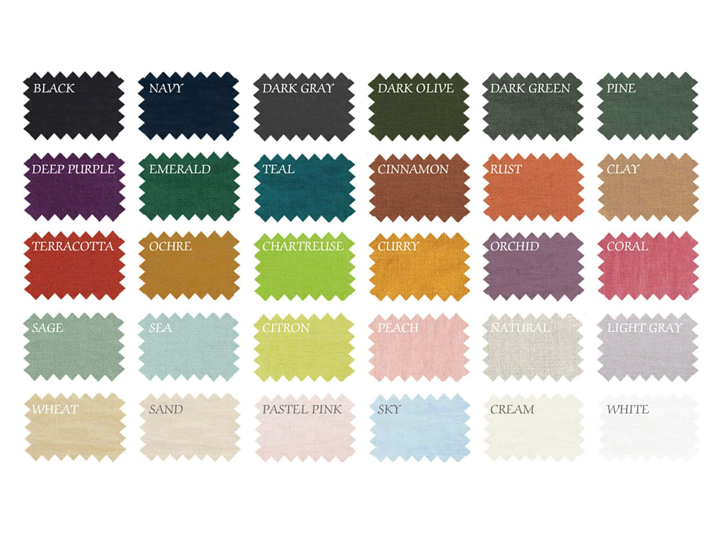 Schwarze verstellbare Leinenschürze mit Gürtel