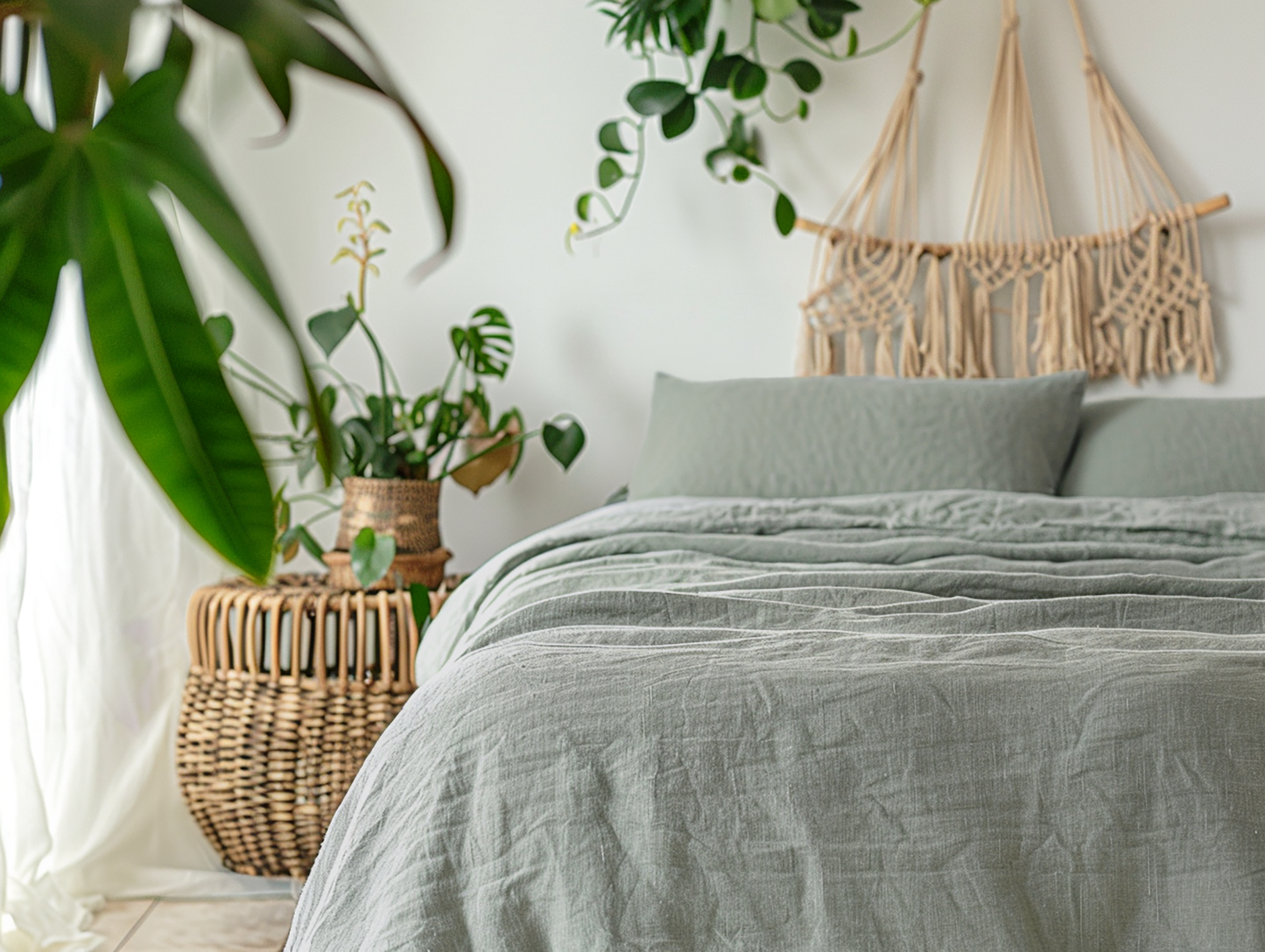 Sage coverlet