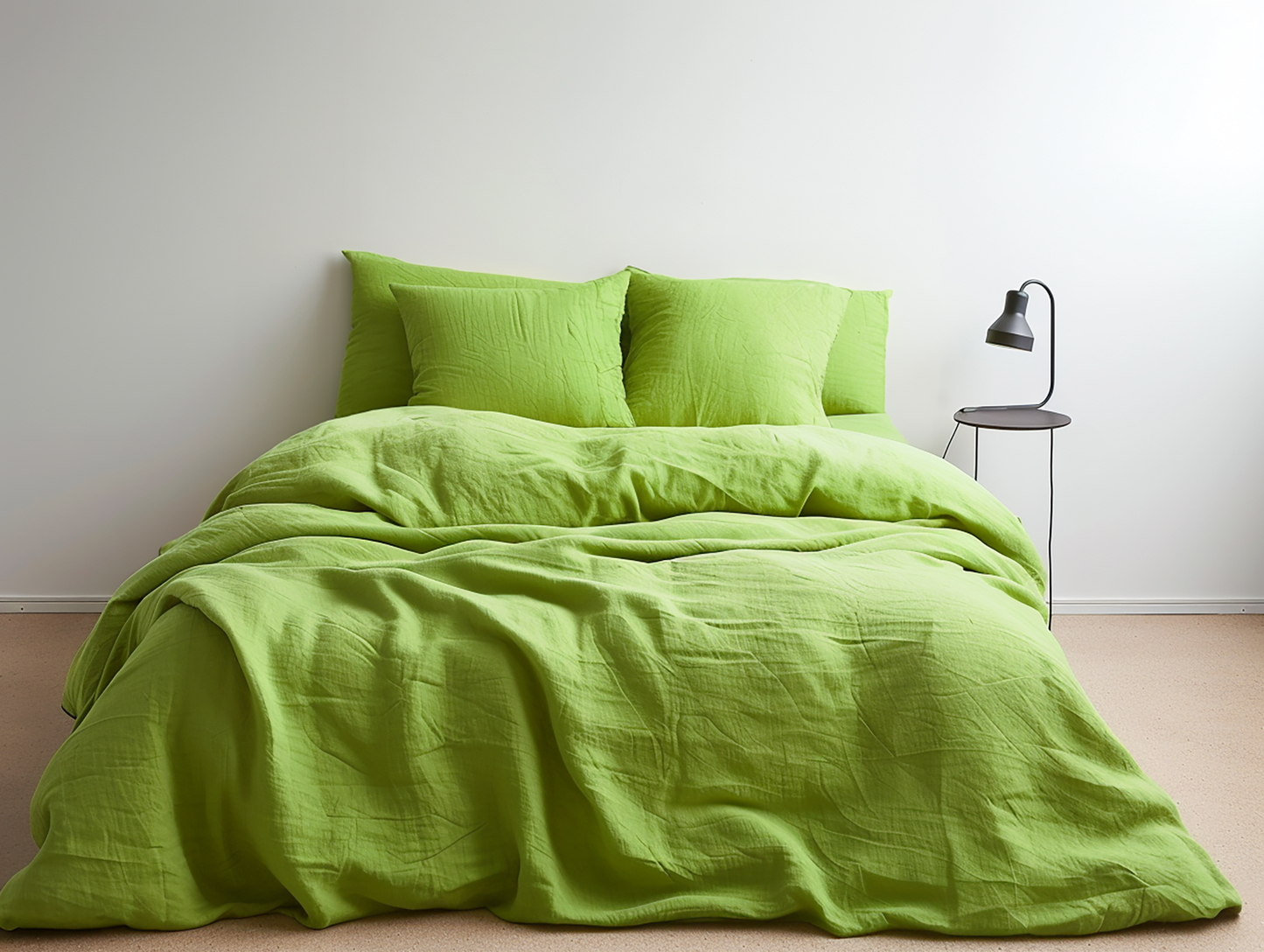 Chartreuse Bettbezug