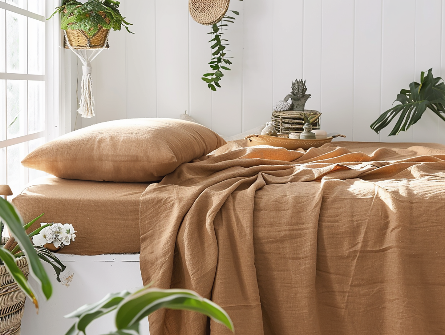 Sand fitted sheet