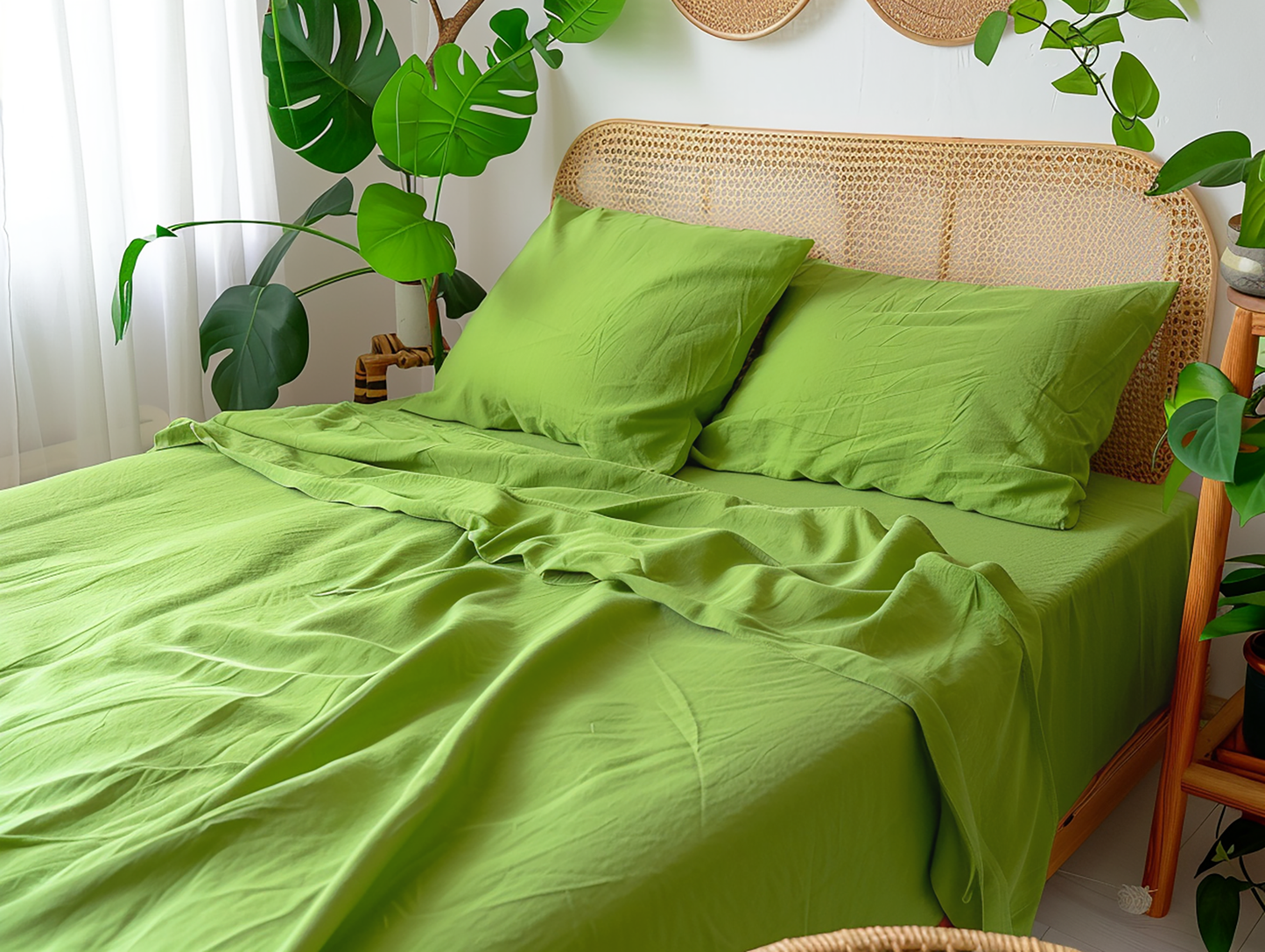 Chartreuse Bettlaken