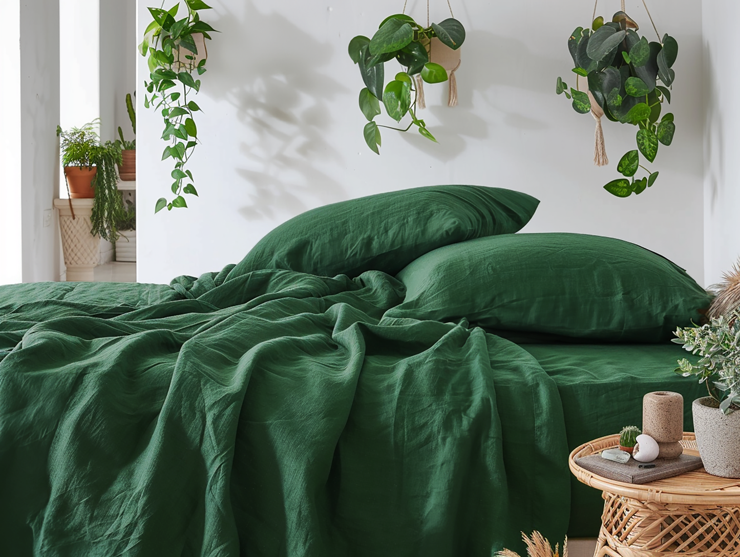 Emerald fitted sheet