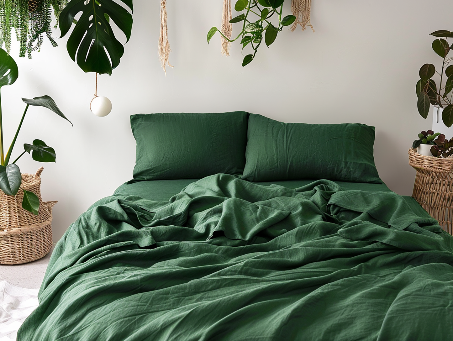 Emerald fitted sheet