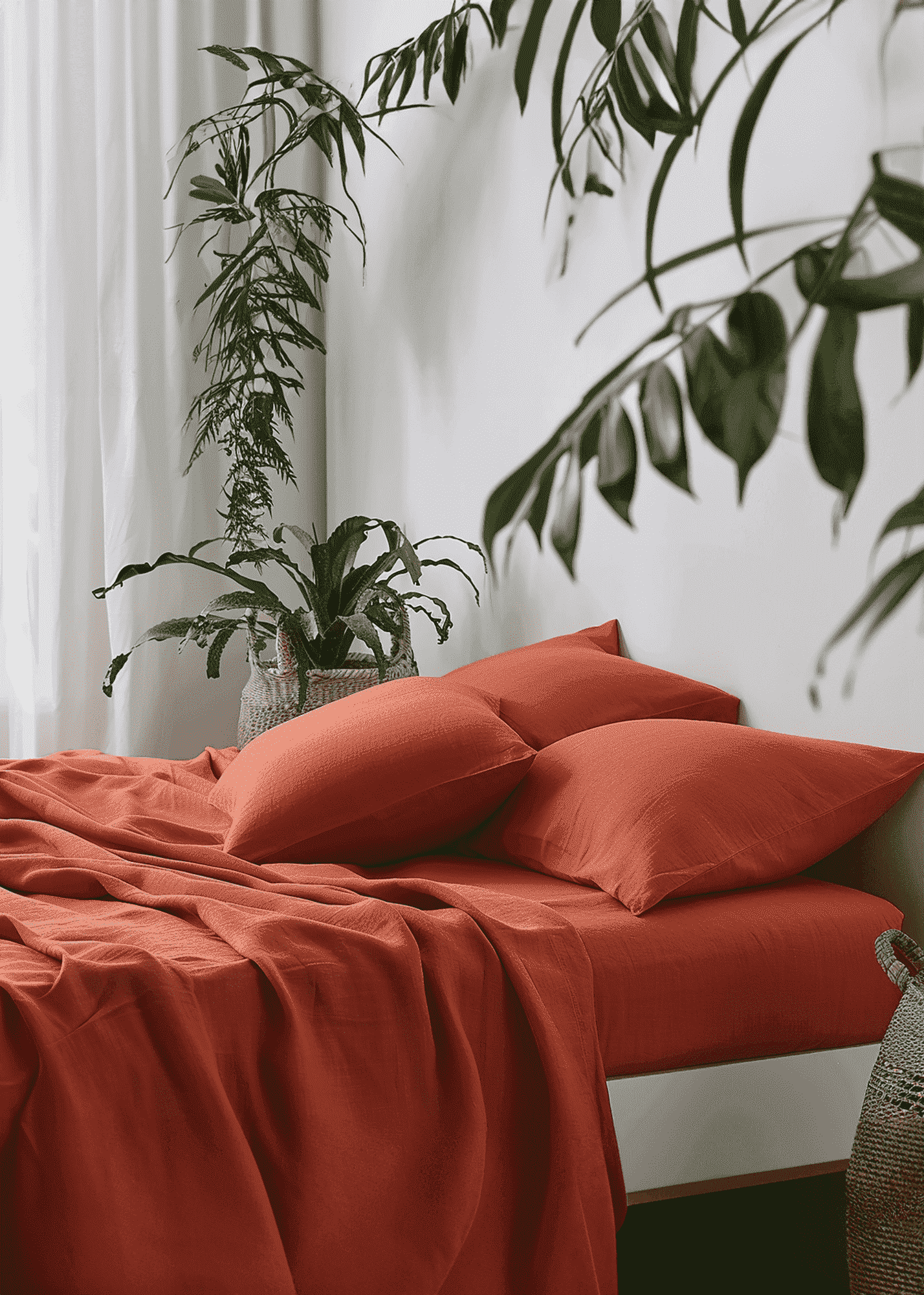 Drap plat en terre cuite
