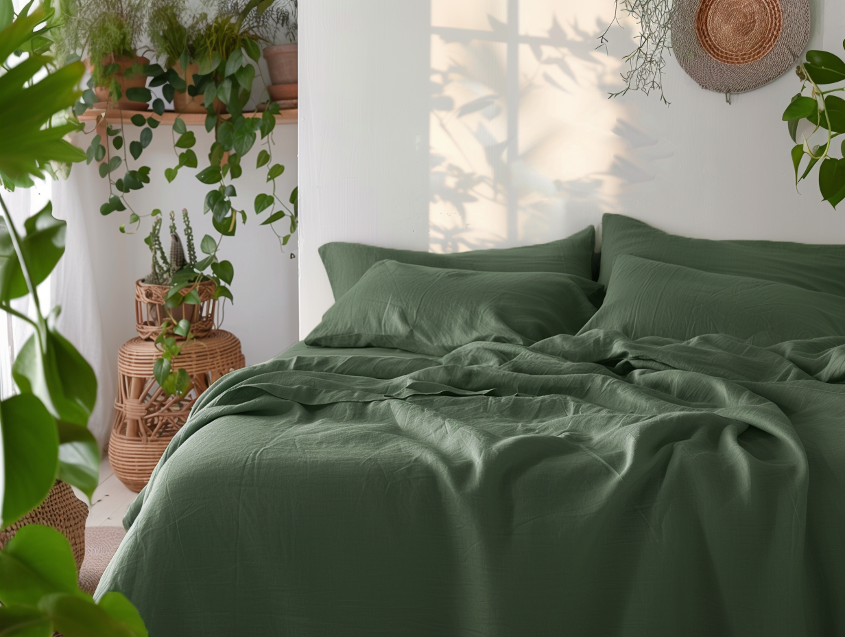 Pine coverlet