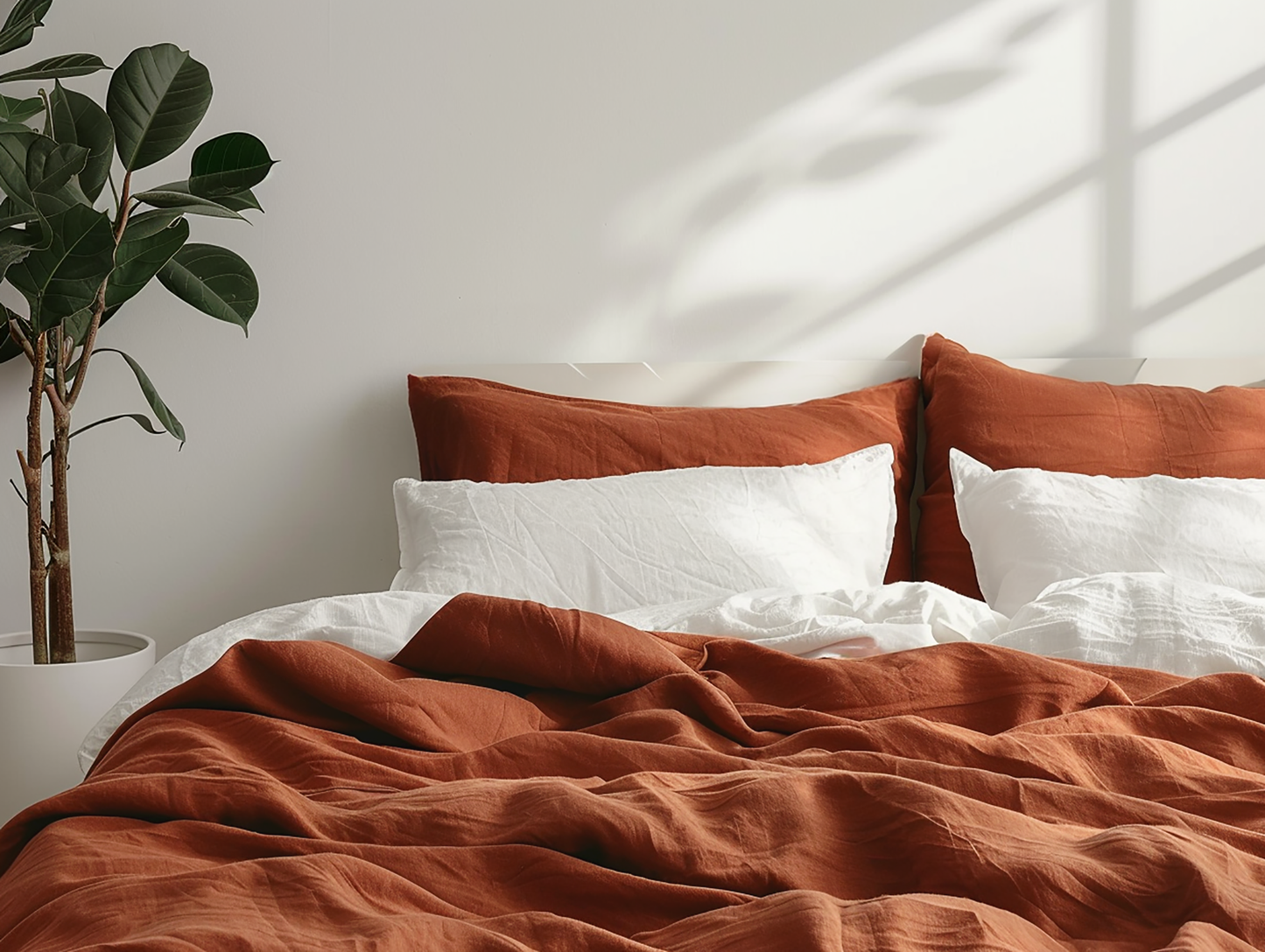 Terracotta coverlet