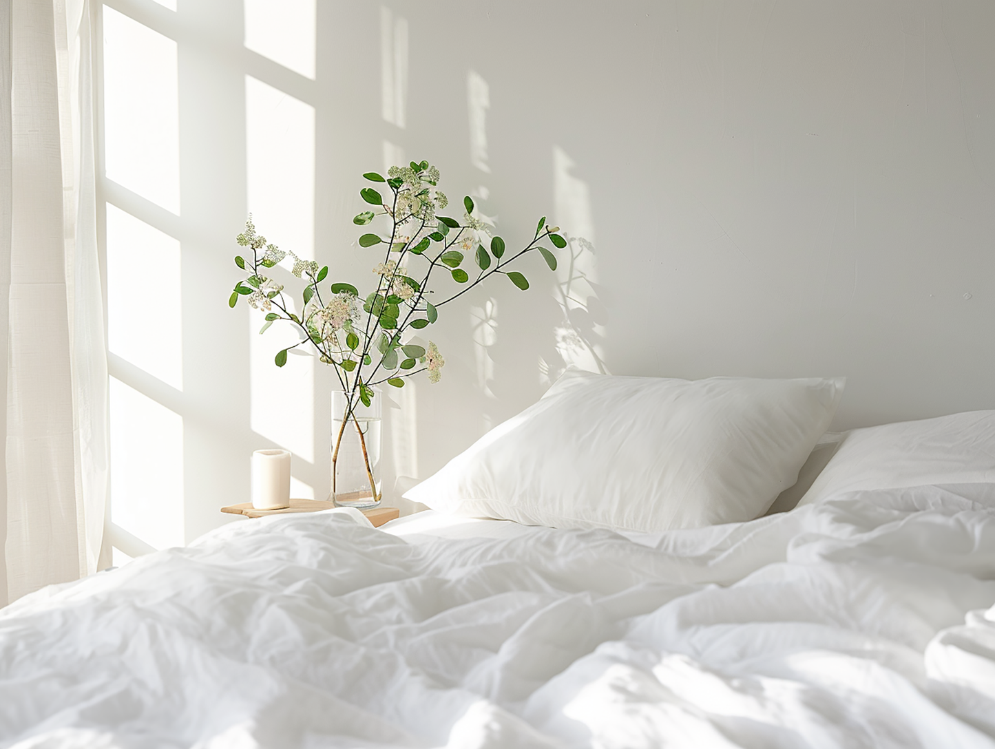 White coverlet