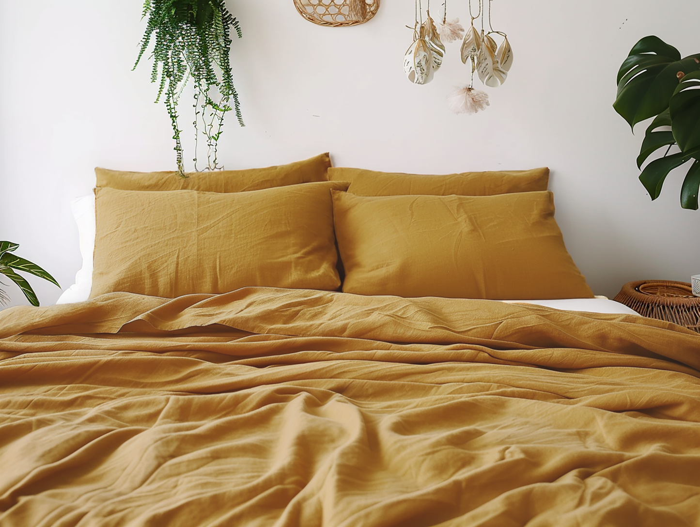 Ochre sheet set