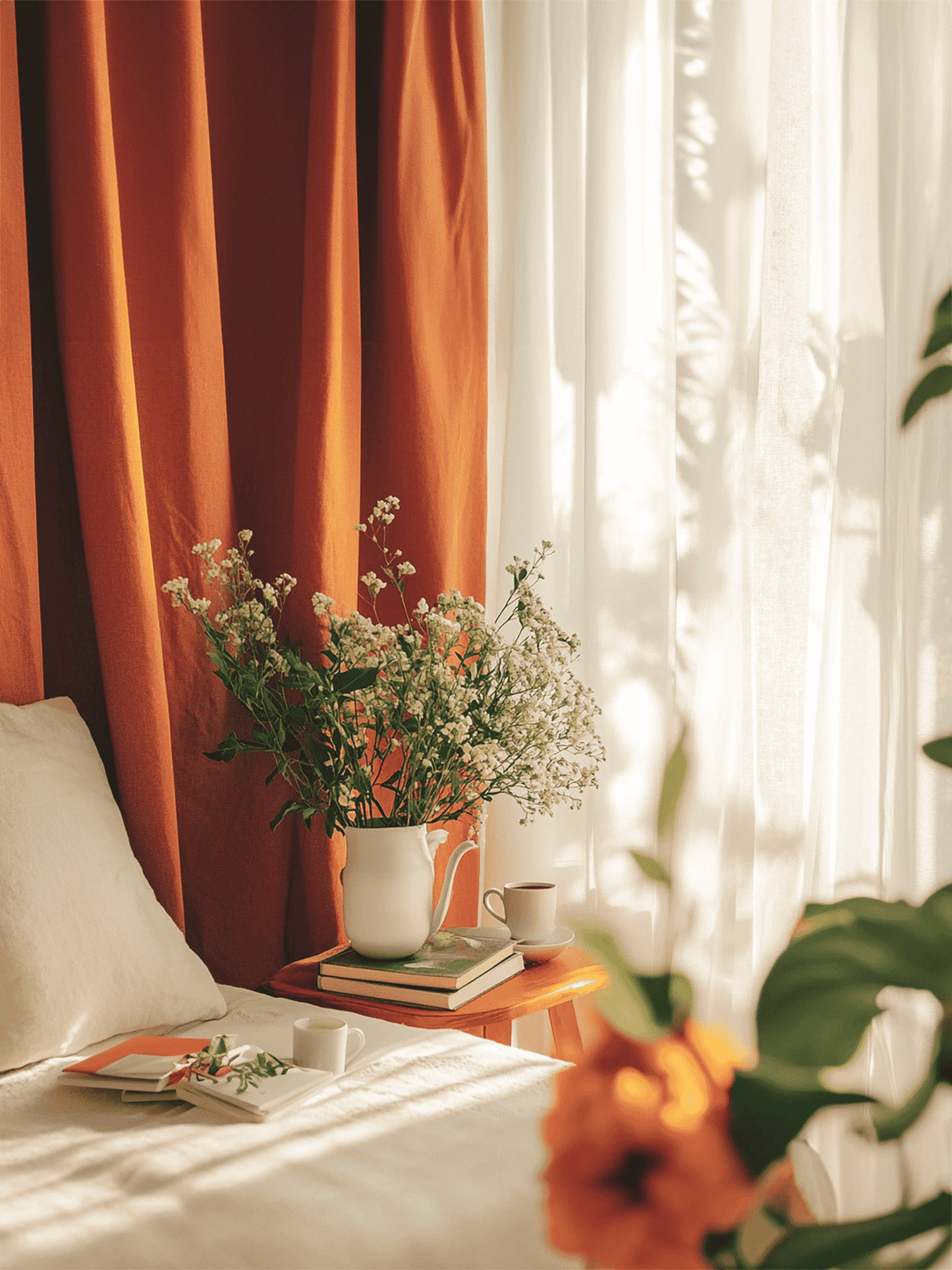 Rust curtains