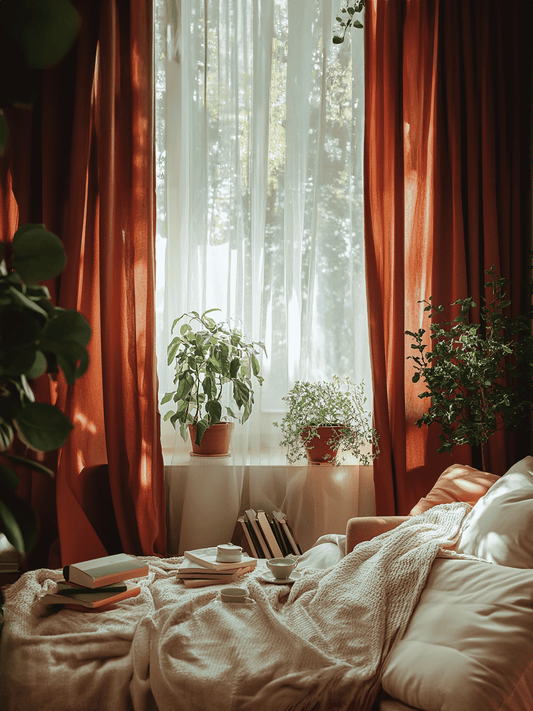 Terracotta curtains
